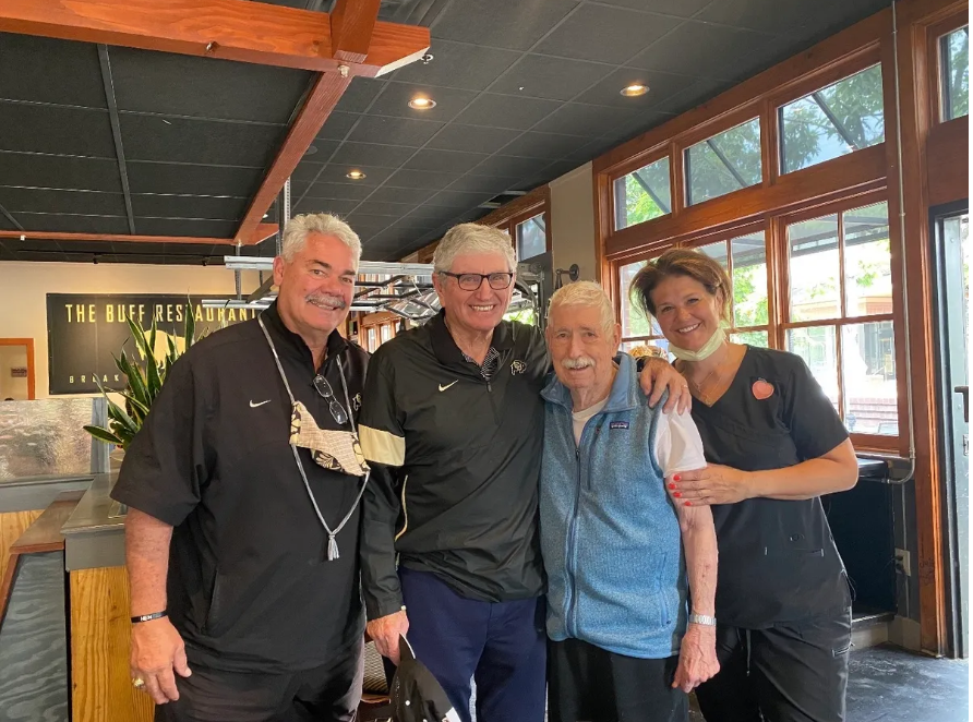 An afternoon out with friends